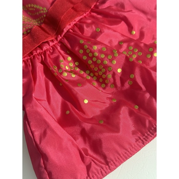 American Girl Doll Saige Girl Of The Year 2013 Sparkle Red / Pink Dress W/ Gold - Picture 3 of 6